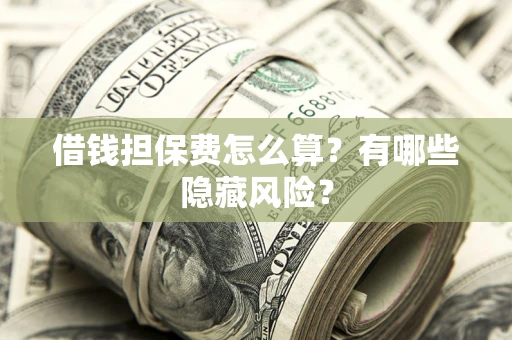 济南借钱担保费怎么算？有哪些隐藏风险？