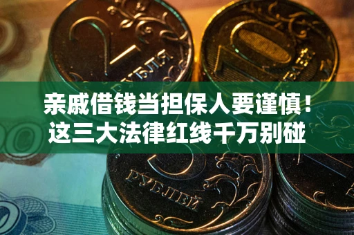 济南亲戚借钱当担保人要谨慎！这三大法律红线千万别碰