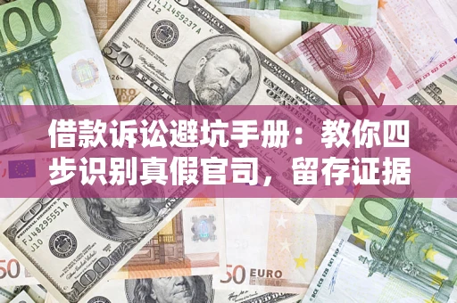 济南借款诉讼避坑手册：教你四步识别真假官司，留存证据不踩雷