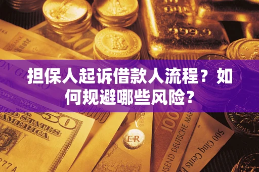 济南担保人起诉借款人流程？如何规避哪些风险？